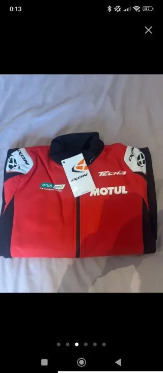 Chaqueta Motul Ducati Roja. Nueva