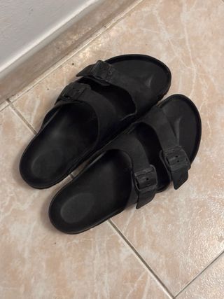 Chanclas Birkenstock Negras Talla 42.5