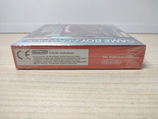 Pokemon Equipo de Rescate Rojo GBA precintado