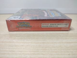 Pokemon Equipo de Rescate Rojo GBA precintado