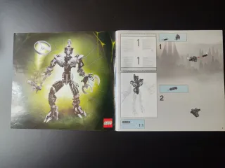 Lego Bionicle 3 Manuales: Roodaka, Sidorak, Keeton