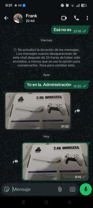 Consola 2.4G Wireless