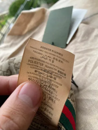 Gorra Gucci GG Marrón y Multicolor