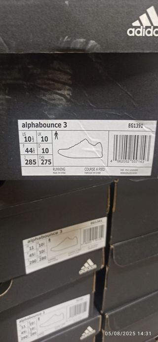 Adidas Alphabounce 3 EG1391 Uomo Nero