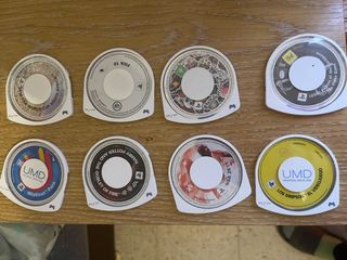 Lote 8 Juegos UMD PSP