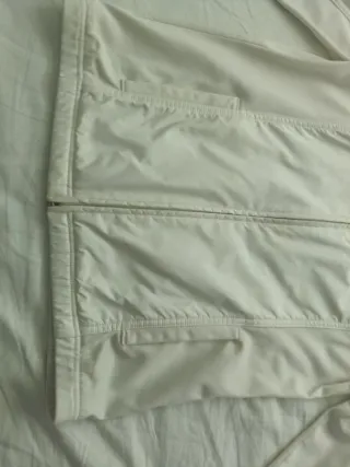 Chaqueta Adidas climatica blanca calentita