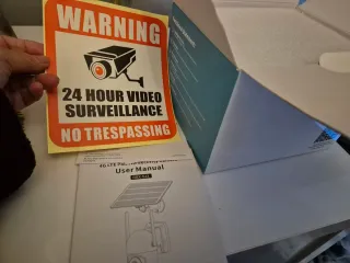 Cámara PESAIR 4G SIM Rotatoria Solar Nueva