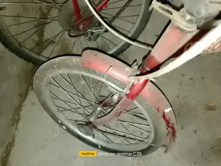 Bicicleta Montana Roja