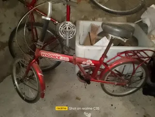 Bicicleta Montana Roja