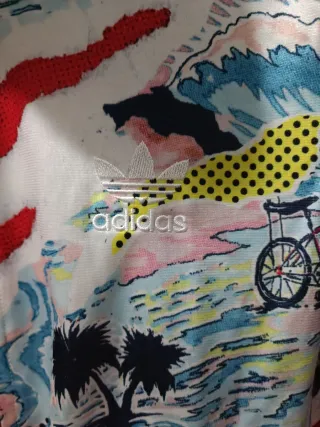 Chaqueta Bomber Adidas Multicolor