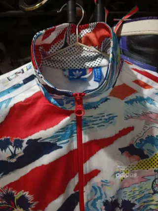 Chaqueta Bomber Adidas Multicolor