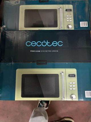 Microondas Cecotec Proclean 5110 Retro Green