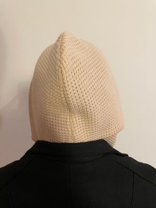 Balaclava Tejida Beige