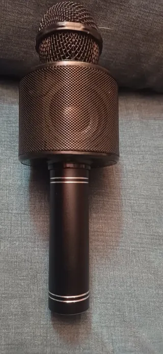 Micrófono Karaoke Bluetooth Negro