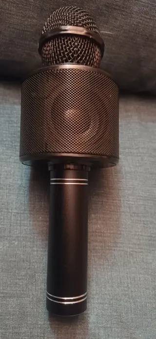 Micrófono Karaoke Bluetooth Negro