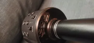 Micrófono Karaoke Bluetooth Negro