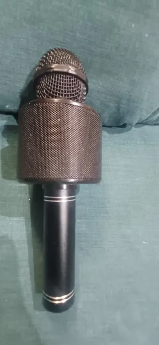 Micrófono Karaoke Bluetooth Negro