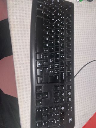 Tastiera Logitech K120 Nera