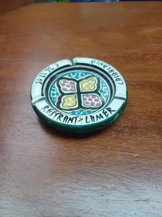 Cenicero Casablanca Restrant Lamer