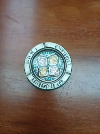 Cenicero Casablanca Restrant Lamer