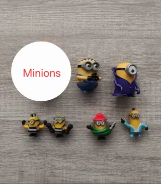 Pack 6 Figuras Muñecos Minions