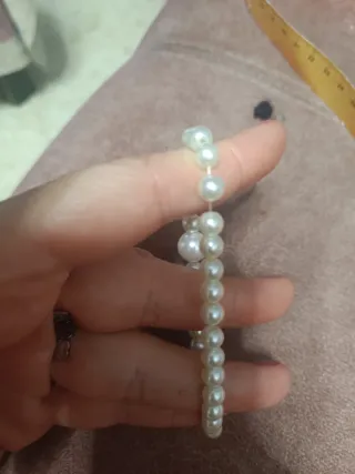 Pulsera Tous Perlas Oso S G cada una de 24€