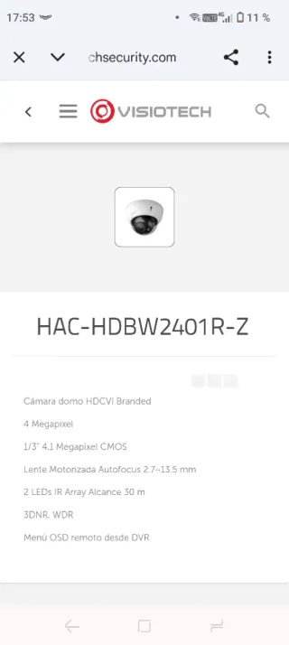Cámaras Vigilancia Dahua Alta Definición