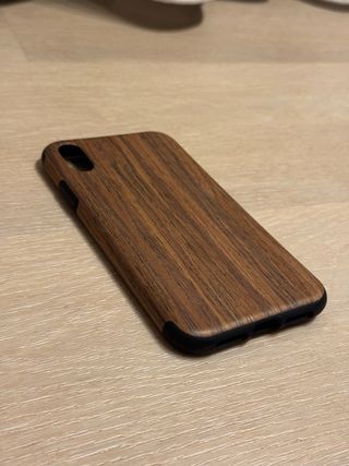 Cover iPhone XR Legno Marrone