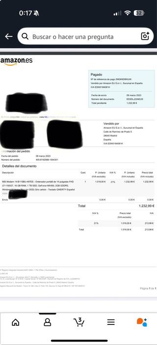 Portátil MSI Modern 14