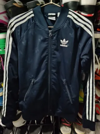 Chaqueta Bomber Adidas Azul