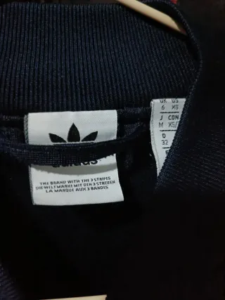 Chaqueta Bomber Adidas Azul