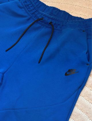 Nike Tech Fleece Pantalones Azul Talla L