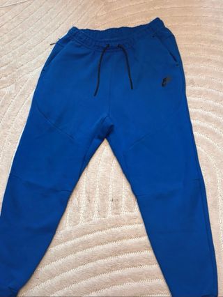Nike Tech Fleece Pantalones Azul Talla L