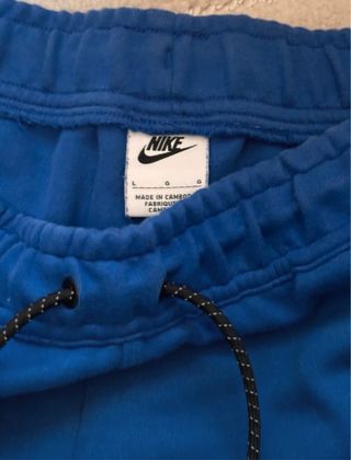 Nike Tech Fleece Pantalones Azul Talla L