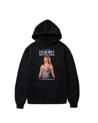 Sudadera Blanca con Estampado de Guitarra