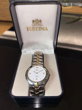 Reloj Festina  mujer bicolor