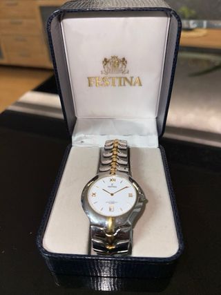 Reloj Festina  mujer bicolor