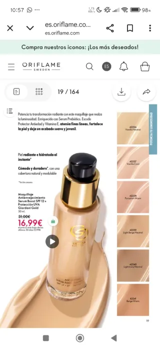 TODO BUENISIMO PROFUCTOS ORIFLAME