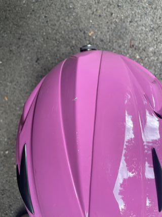 Casco sci bambina Alpina rosa