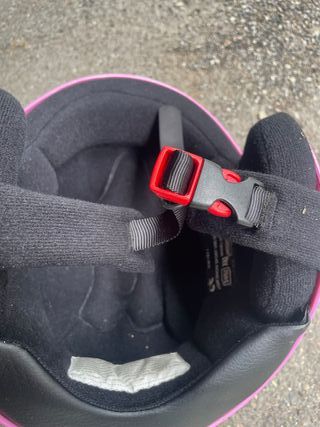 Casco sci bambina Alpina rosa