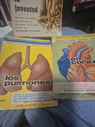 3 libros naturopata José Castro