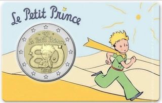 Coincard 2 euro Francia 2026 Principito Desierto