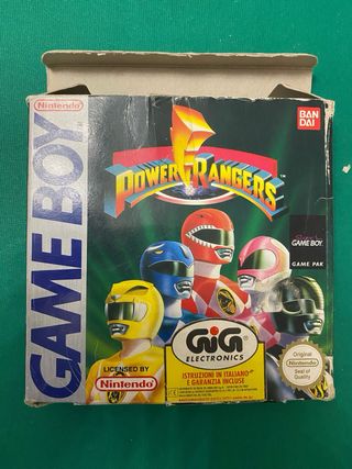 Mighty Morphin Power Rangers Game Boy CIB