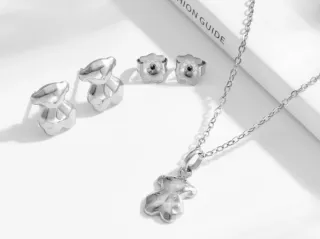 Conjunto Tous Oso Plata