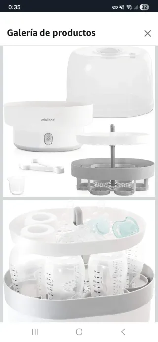 Esterilizador Miniland Steamy