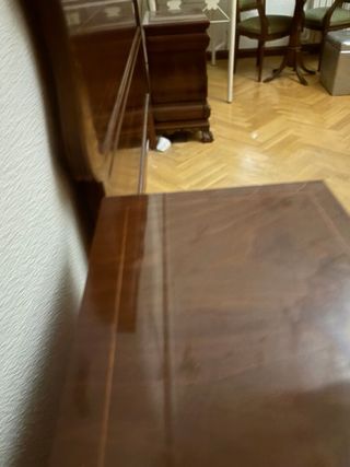 Mesitas de noche y cabecero de madera