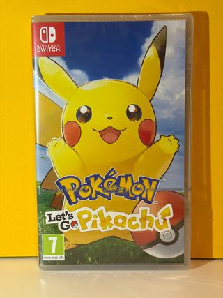 PRECINTADO POKEMON LETS GO PIKACHU NINTENDO SWITCH