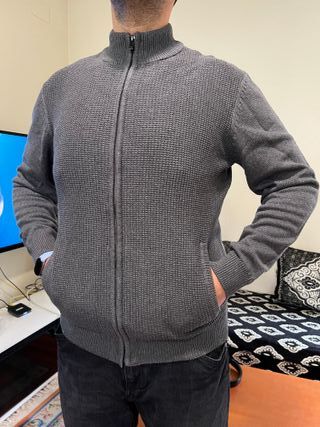 Jersey Milan0 Gris Talla L