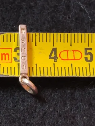 Colgante Barrita Tous con Anillas