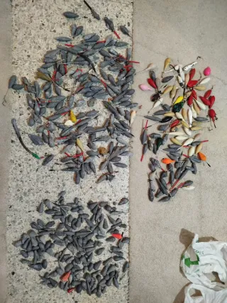 Plomos de pesca variados